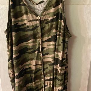 Camo Tank Top